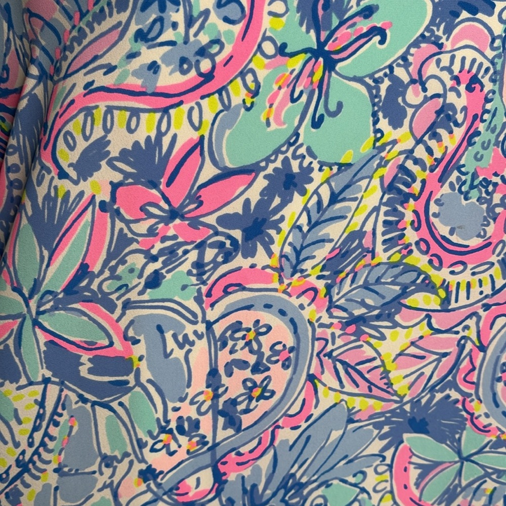 Excellent Condition Lilly Pulitzer Casden Top Size Large - Picture 6 of 7